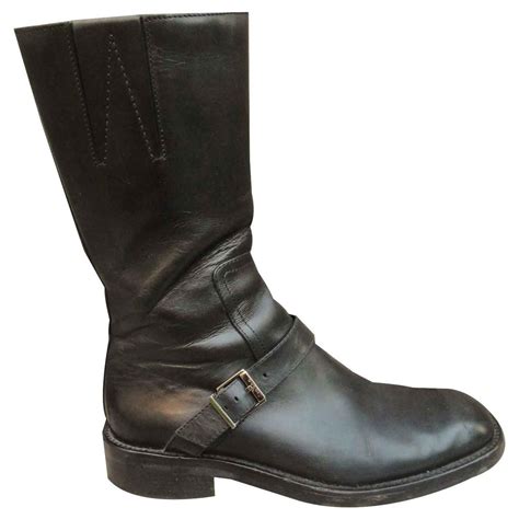 gucci mens boot|Gucci men's motorcycle boots.